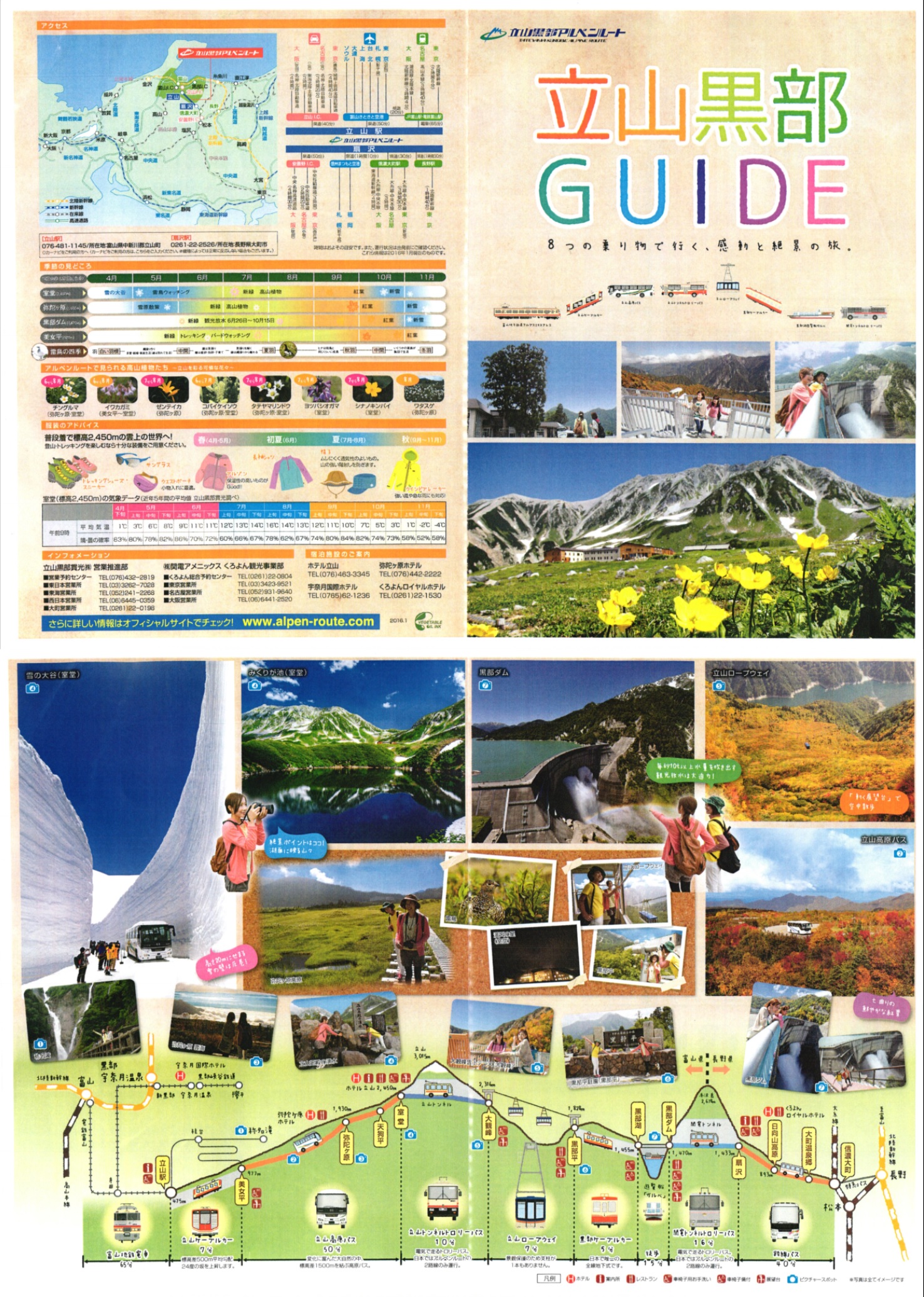 立山黒部GUIDE
